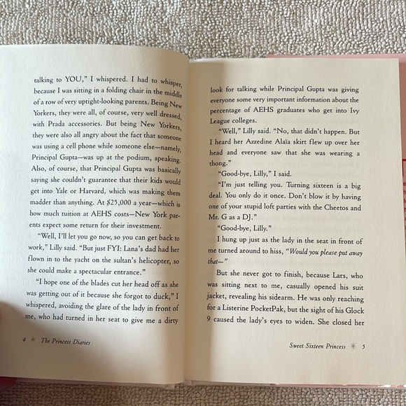 📚2/$6 Sweet Sixteen Princess #7.5 in The Princess Diaries Series - Picture 11 of 12